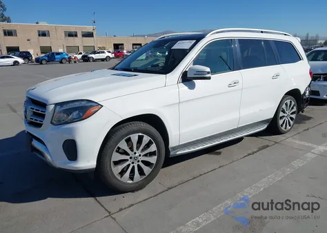 2018 Mercedes-Benz Gls 450 4Matic z USA, uszkodzony, nr VIN 4JGDF6EEXJB153297